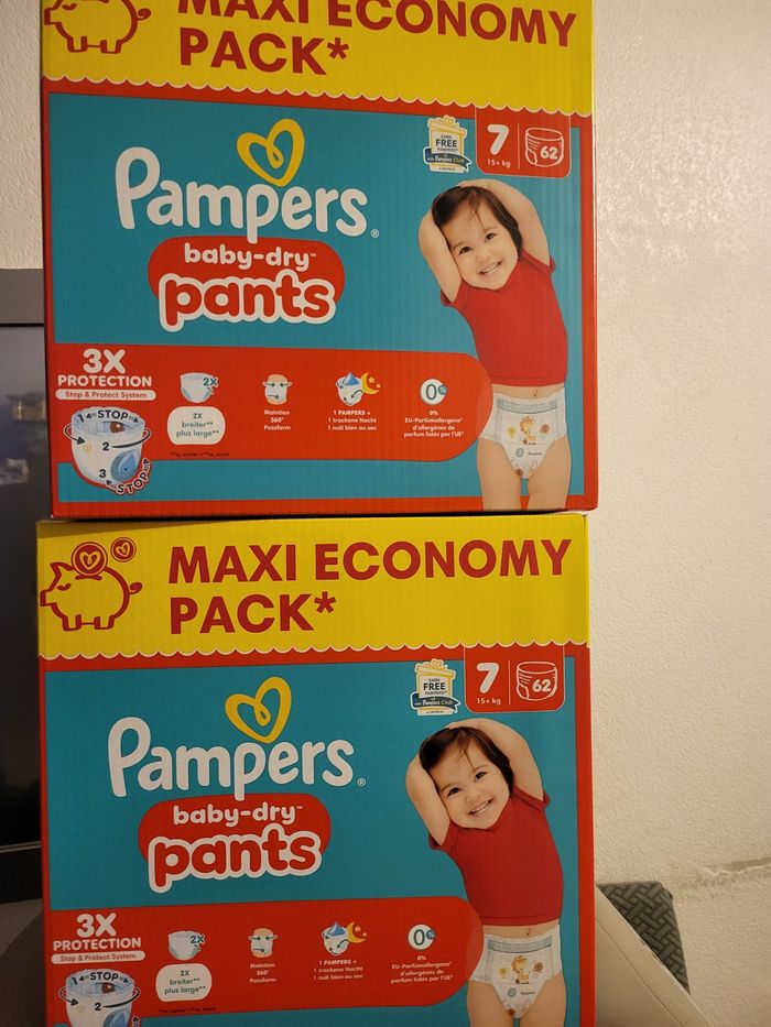 Pampers taille 7