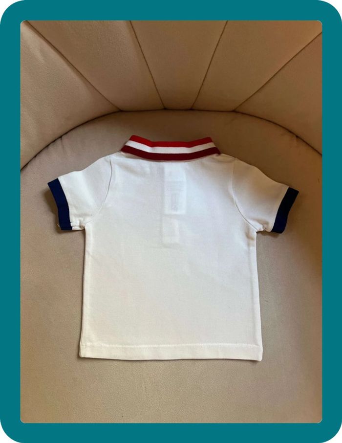Polo manches courtes piqué de coton 6 mois - Jacadi - photo numéro 5