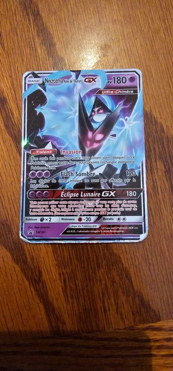 Carte pokemon necrozma gx