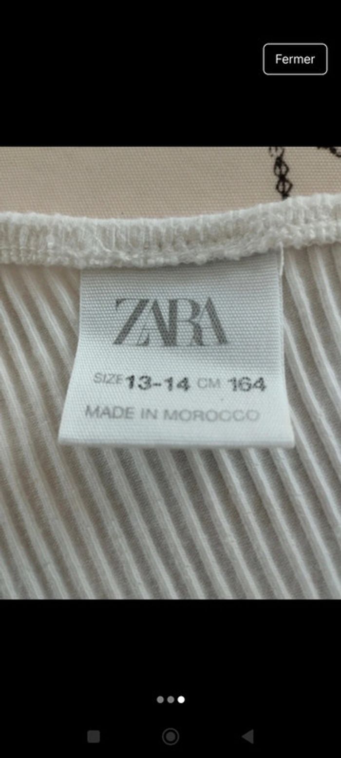 Tee shirt Zara - photo numéro 3