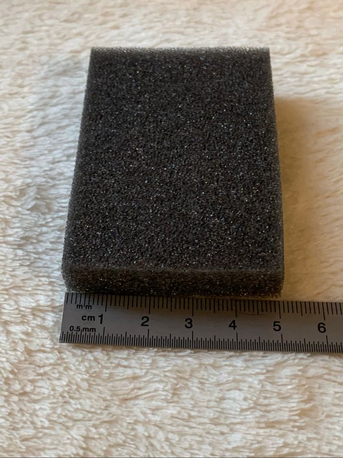 Lot 6 mousses rectangulaires pour peinture - photo numéro 3