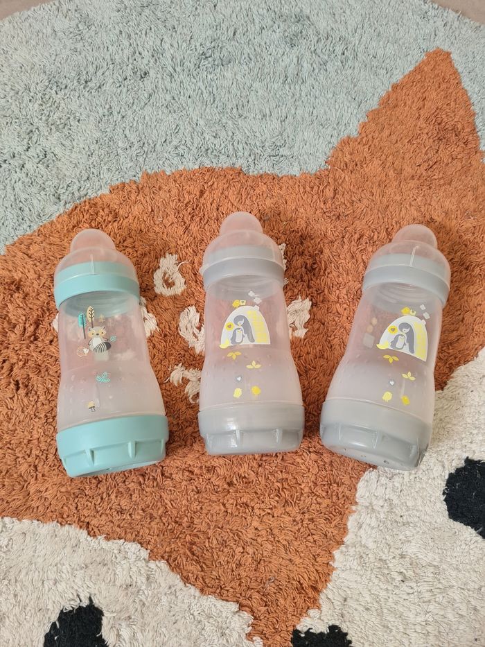 Lot de 3 biberons 260ml - MAM