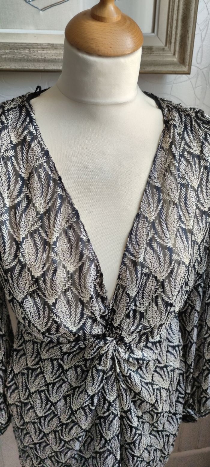 Robe courte en voile ZARA 38 - photo numéro 2