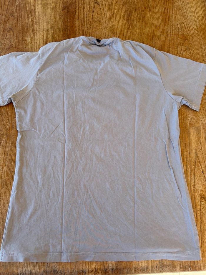 T-shirt Tommy Hilfiger gris clair – style casual – M - photo numéro 5