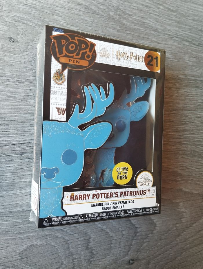 Harry Potter : Pop Large Enamel Pin N° 21 (Harry Potter Patronus) - photo numéro 3