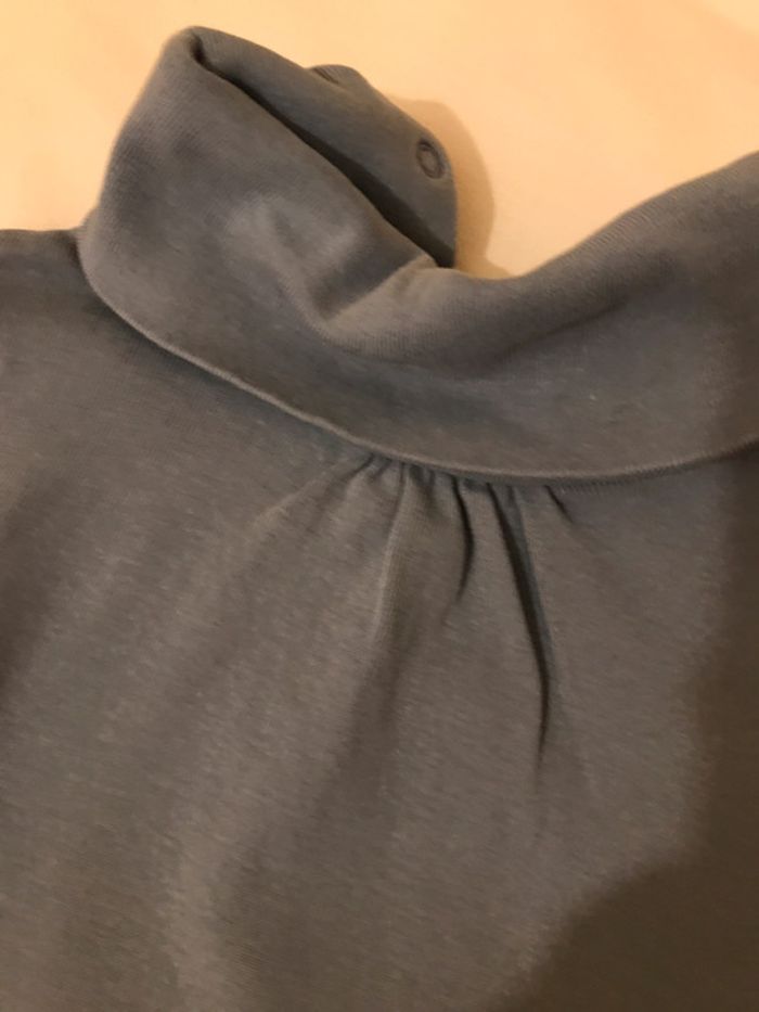 Sous-pull Bleu-Gris 3 Ans - photo numéro 2