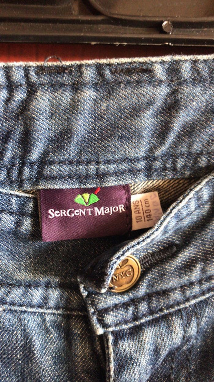 Sergent major jean taille 10 ans - photo numéro 3