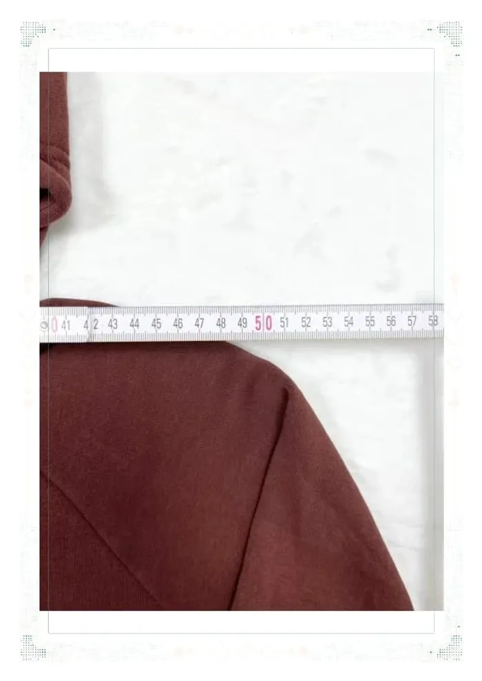 Nike pull à capuche bordeaux femme taille S - photo numéro 8