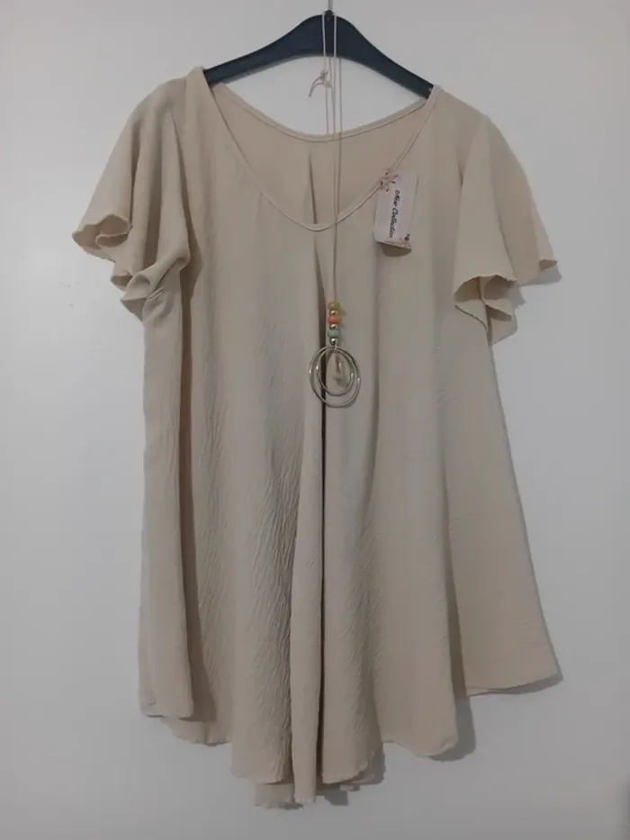 Blouse évasé femme neuve