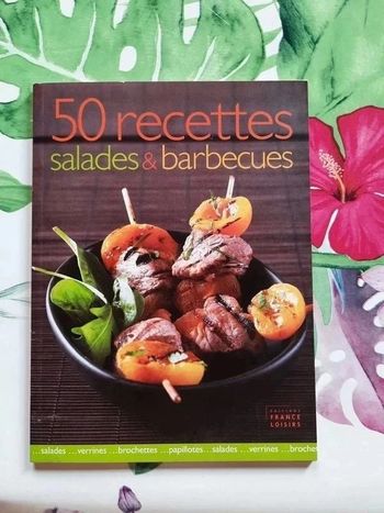 50 recettes salades et barbecues
