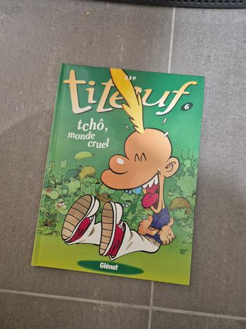 BD titre Titeuf tchô,  monde cruel