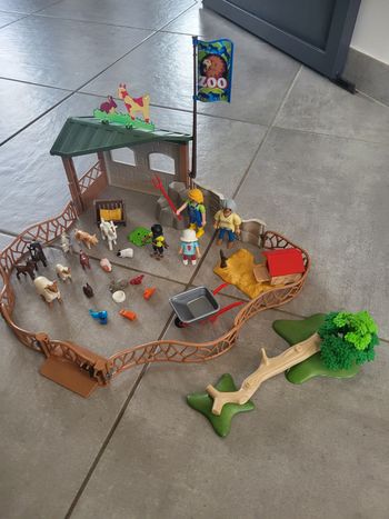 playmobil parc animalier 6635