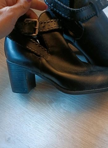 Bottines noirs femme