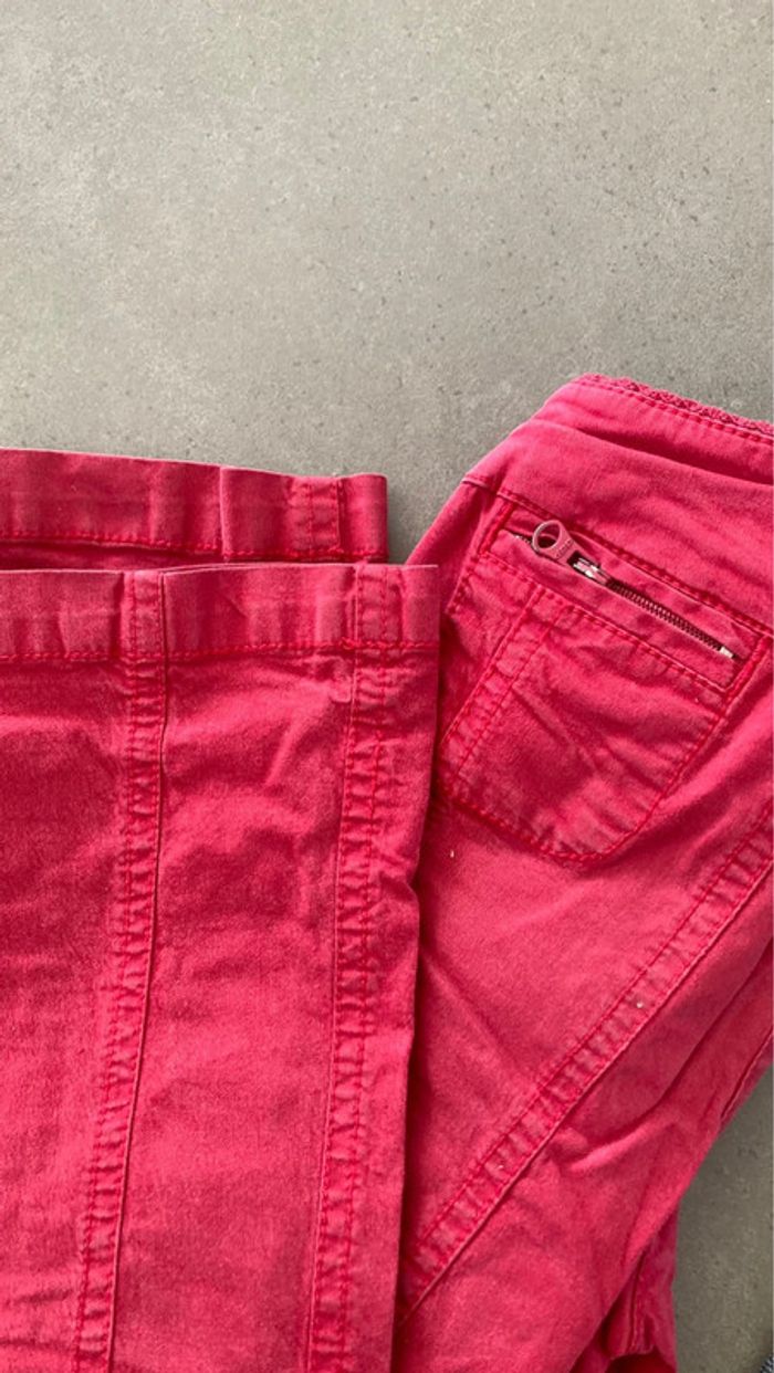Lot ensemble pantalon jean vêtement fille 4 ans IKKS ddp - photo numéro 2