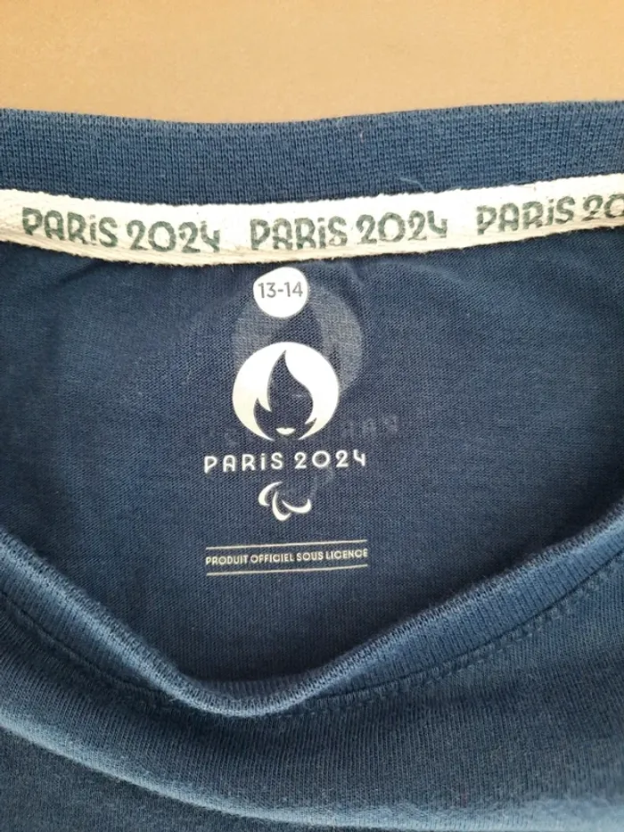 T-shirt JO Paris 2024 13-14ans - photo numéro 5