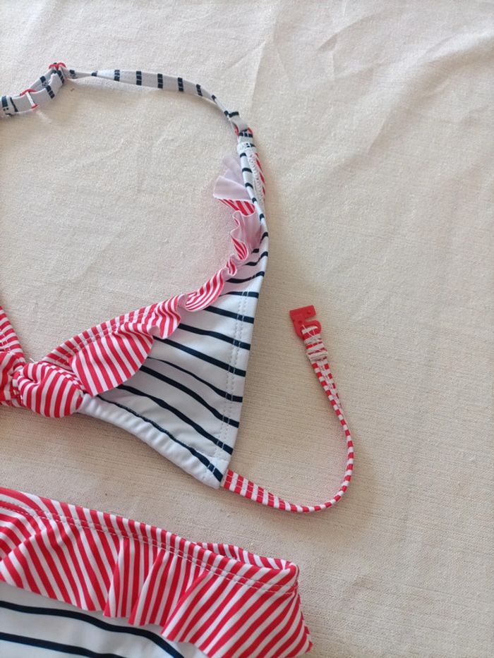 Maillot de bain marinière 10 ans fille orchestra - photo numéro 2