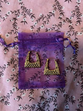 Boucles d’oreilles forme sac à main