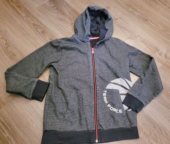 Veste à capuche bleue Okaidi 12 ans