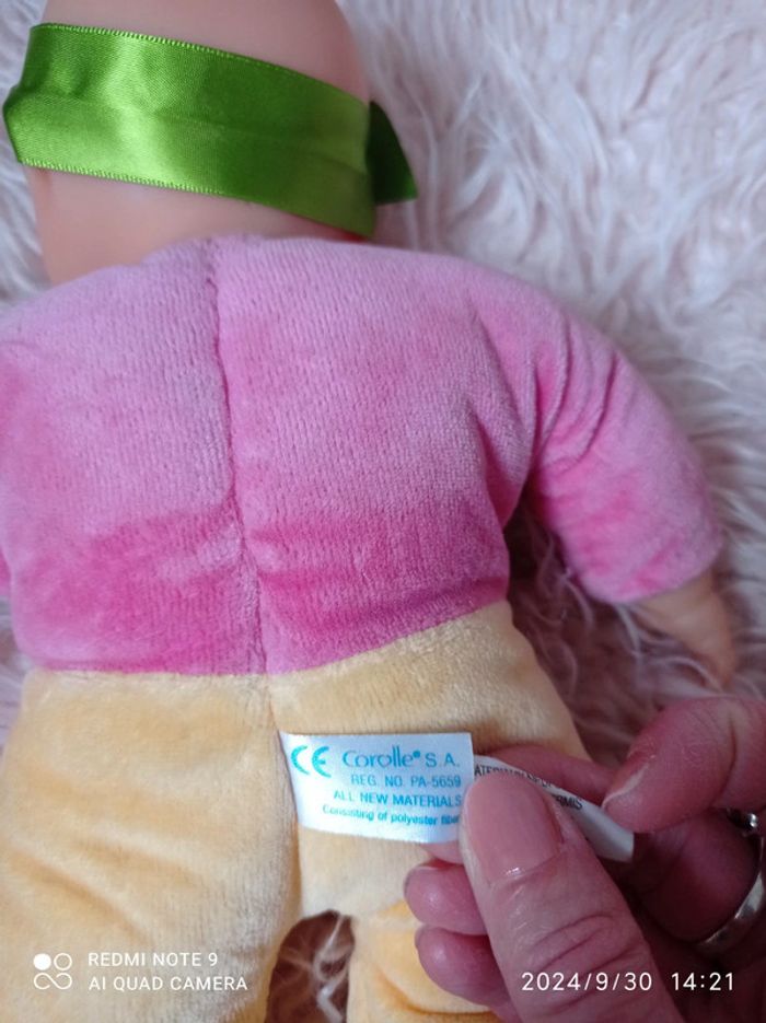 Poupée doudou vintage Miss acrobate Corolle 2003 - photo numéro 7