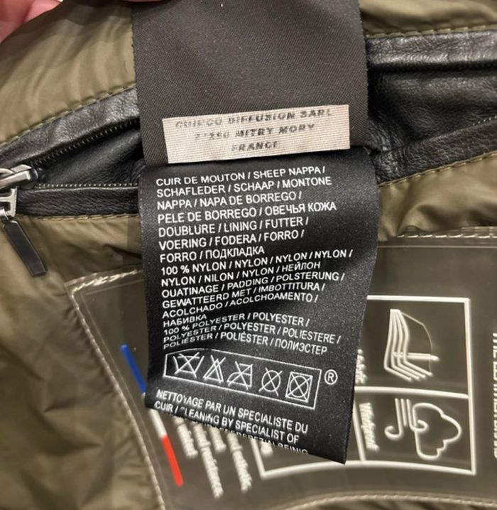 Doudoune cuir noire oakwood - photo numéro 7