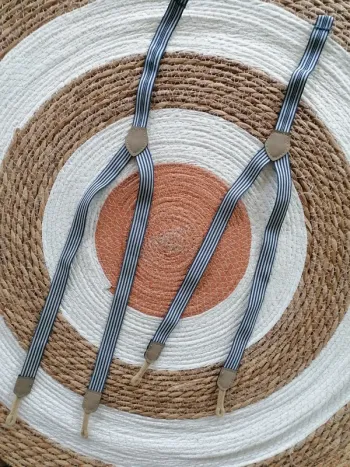 Lot de deux paires de bretelles bébé garçon / jeune garçon