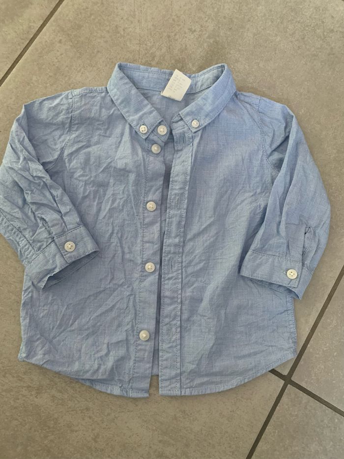 Lot ensemble chemise et veste 9 mois - photo numéro 2