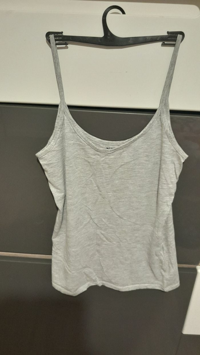 Débardeur gris kiabi