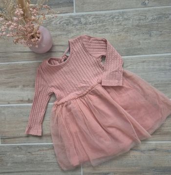 Robe tulle rose