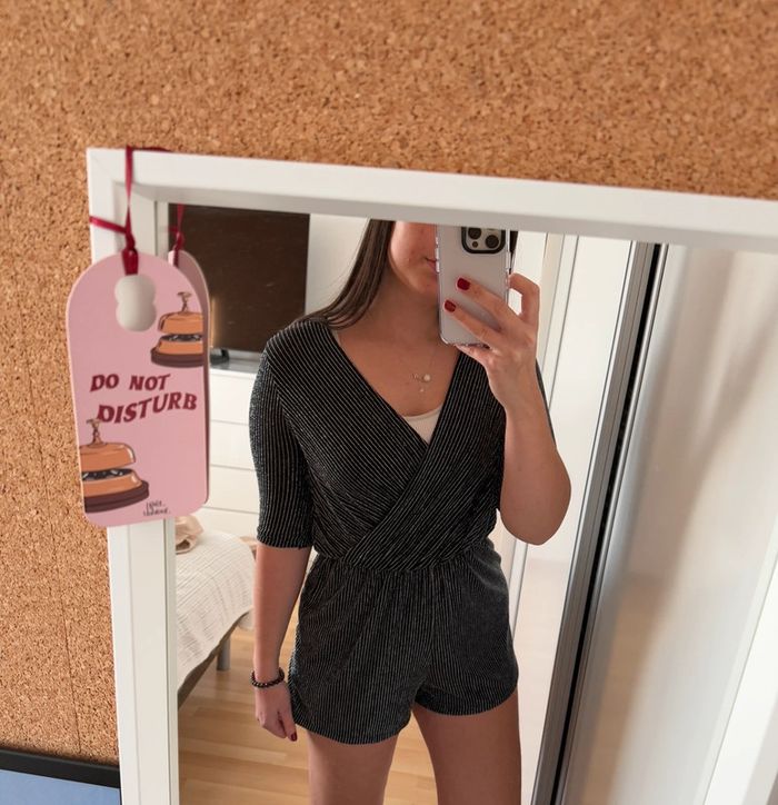 Combi short à paillettes / Taille M