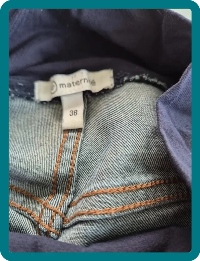 Jean, Pantalon + Jupe Pour Femme Enceinte - photo numéro 4