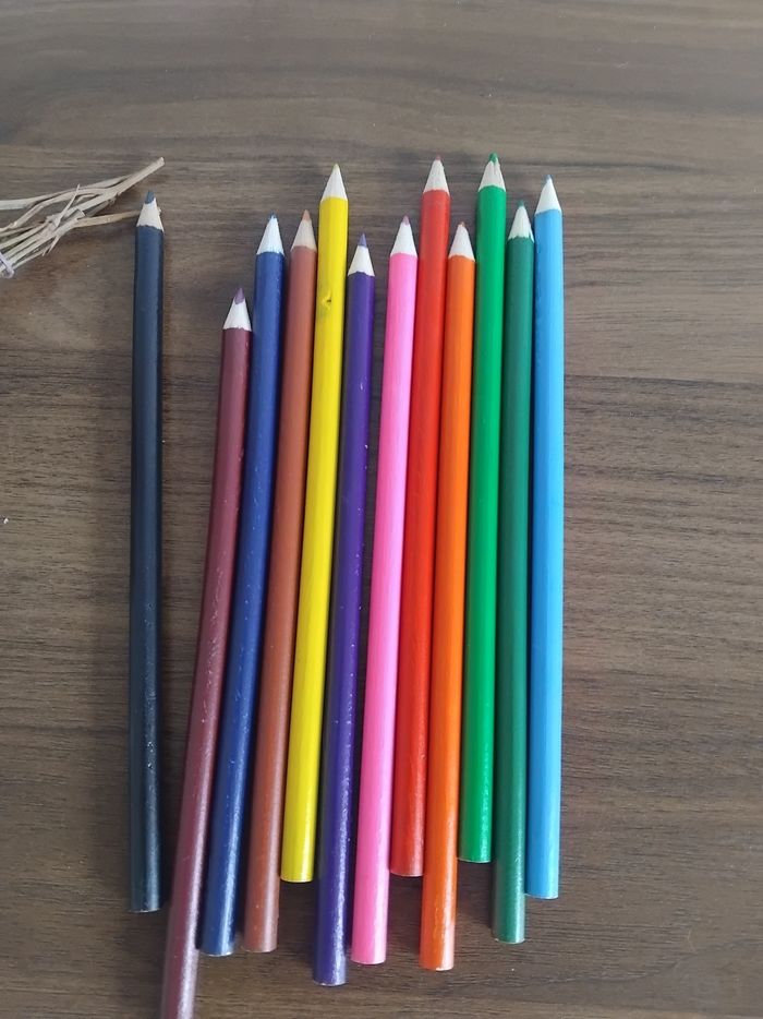12 crayons de couleur - photo numéro 4