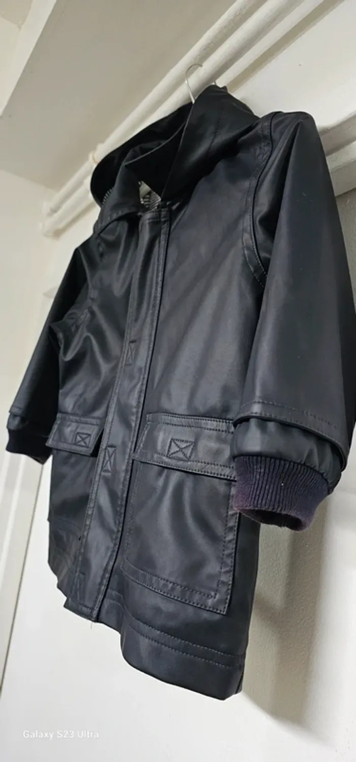Ciré Imper Parka Trench Déperlant Petit Bateau Taille 18 mois