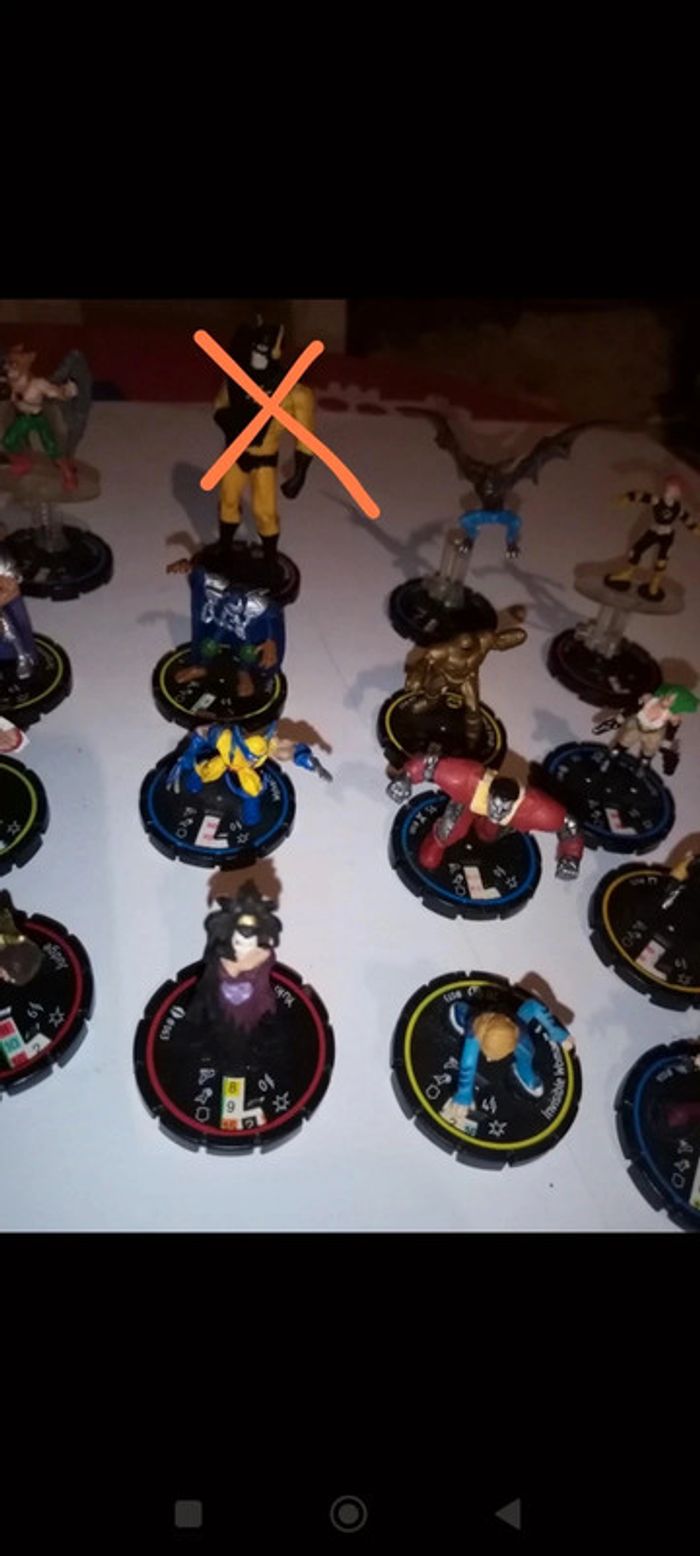 Lot de figurines de jeux Heroclix. - photo numéro 3