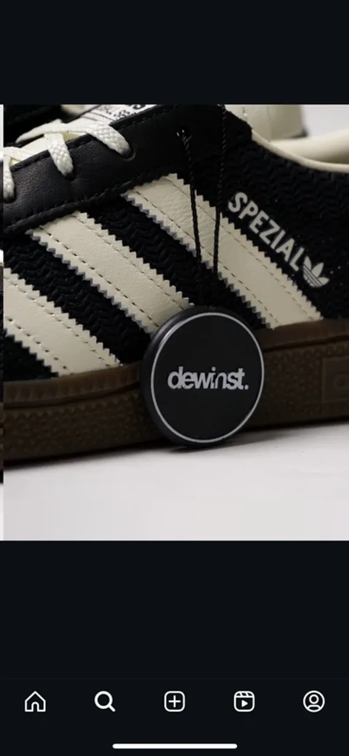 Adidas Original Handball Spezial - core black/ivory/gum - photo numéro 3