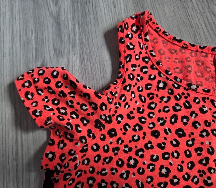 🌸 T-shirt motif léopard 12 ans 🌸 - photo numéro 3
