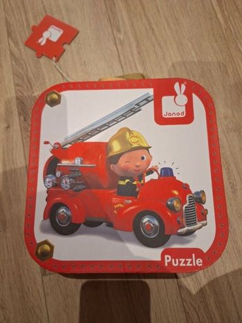 Puzzle janod pompiers