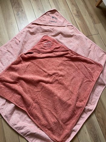 Lot cape de bain valentine