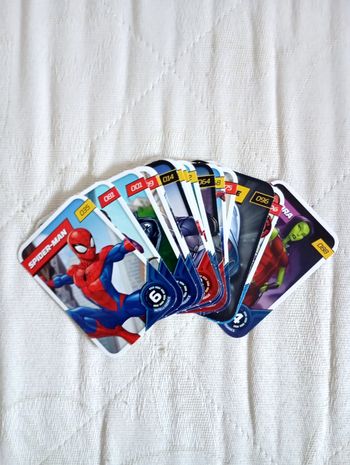 Lot de 14 cartes Marvel Leclerc 2023