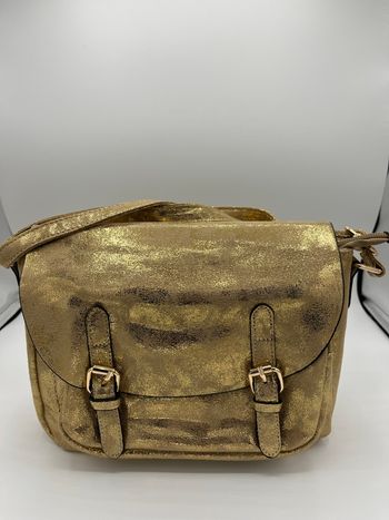 Sac à main bandoulière épaule toile brillante