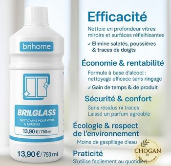Produit vitre professionnel Chogan