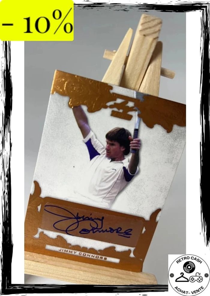 jimmy connors leaf 2015 autograph ba-jc1 - photo numéro 2