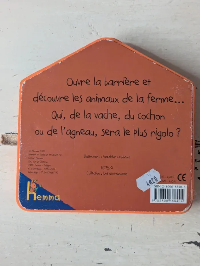 Lot de 2 livres jeunesse – Dans la ferme + Lili & Patapon : Attends-moi Patapon ! - photo numéro 3