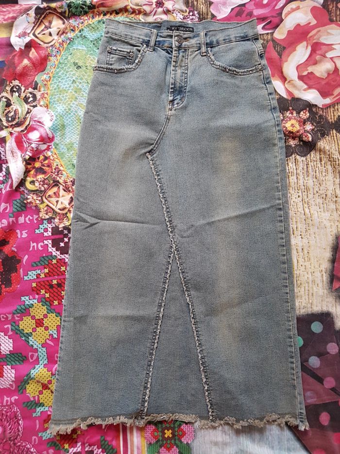Ky creation jupe jean femme 38 Etat neuf
