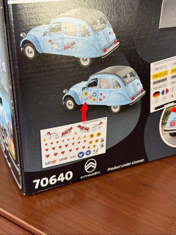 Playmobil - Citroën 2 CV - 70640 - photo numéro 7