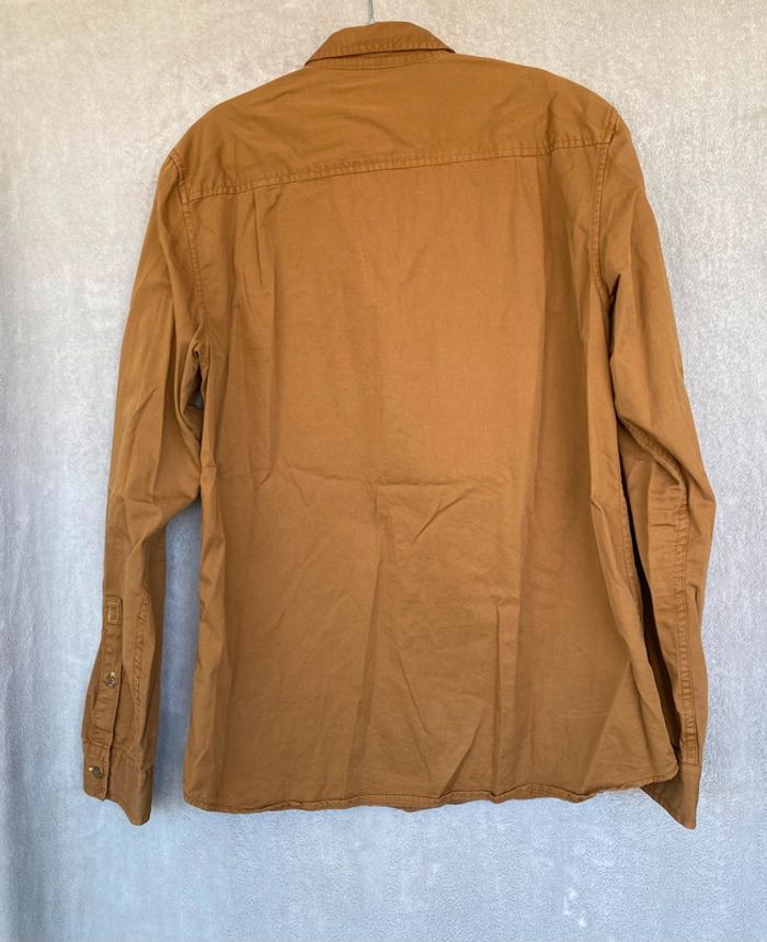 Chemise homme moutarde - photo numéro 2