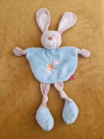 Doudou plat  lapin