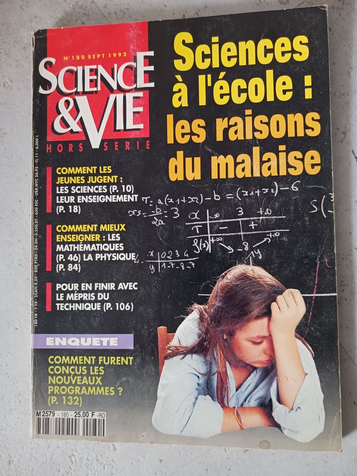 revue Science et vie n° 180 HORS SERIE