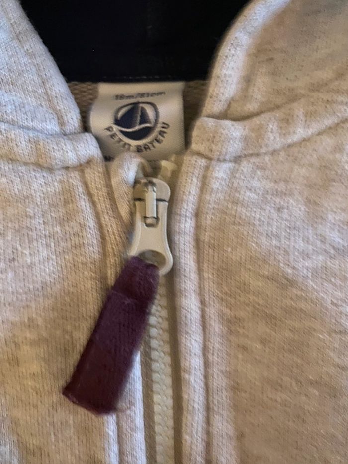 Sweet à capuche petit bateau - photo numéro 2