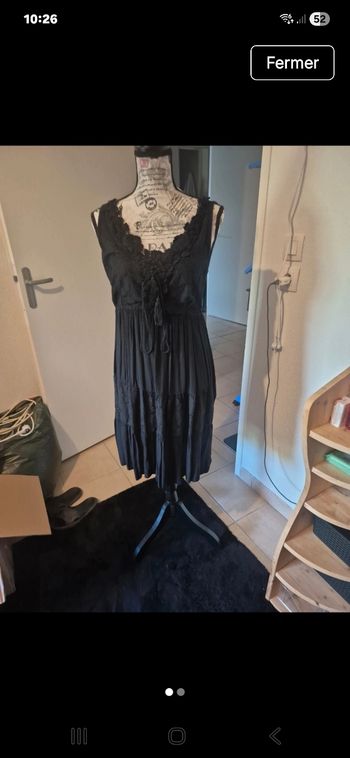 Robe bohème marque Made in Italy taille unique neuve avec étiquette 