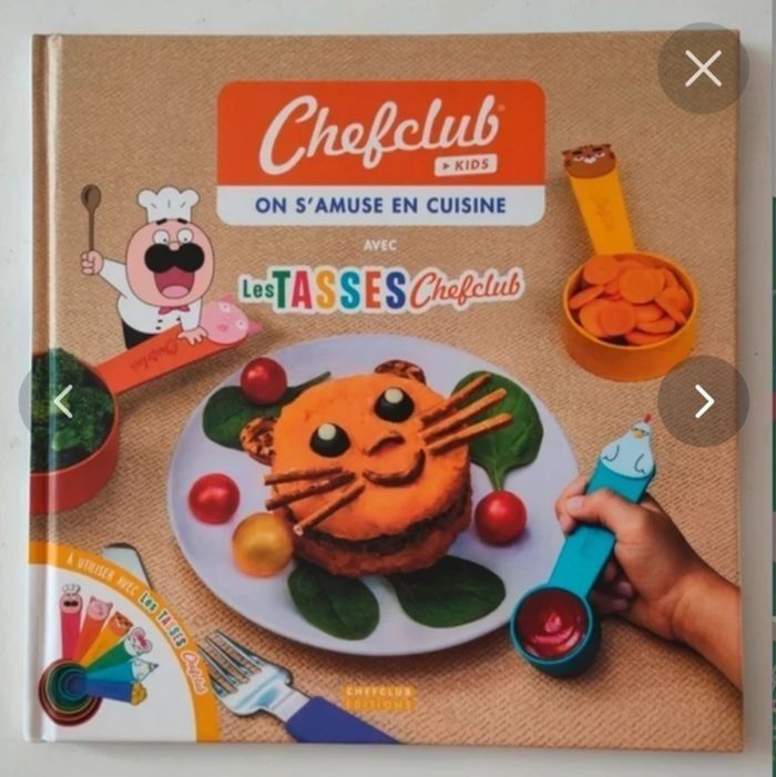 NEUF Livre Chef Club " On s'amuse en cuisine " recettes pour enfants - photo numéro 2